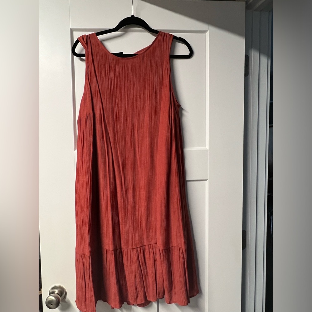 AGB orange dress. Size 1X.